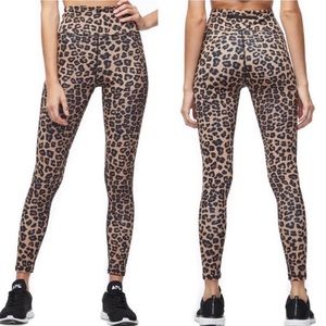 Good American Core Strength High Waisted Cheetah Print Size 2X